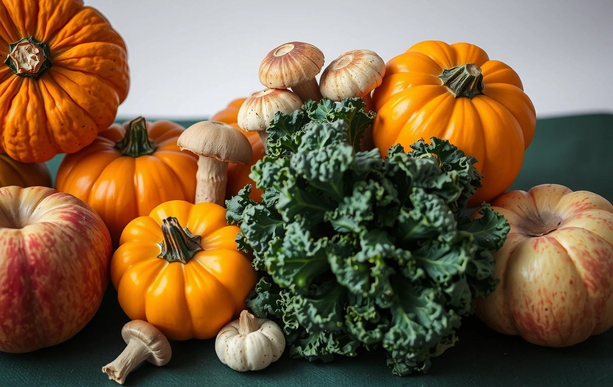 Sezonowe warzywa i owoce jesienią